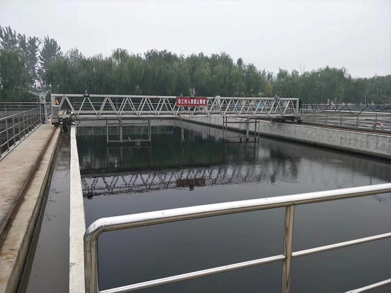 贵州污水厂处理设备安装现场